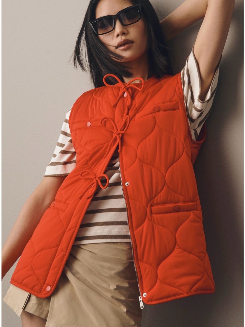 Avec Les Filles Quilted Vest